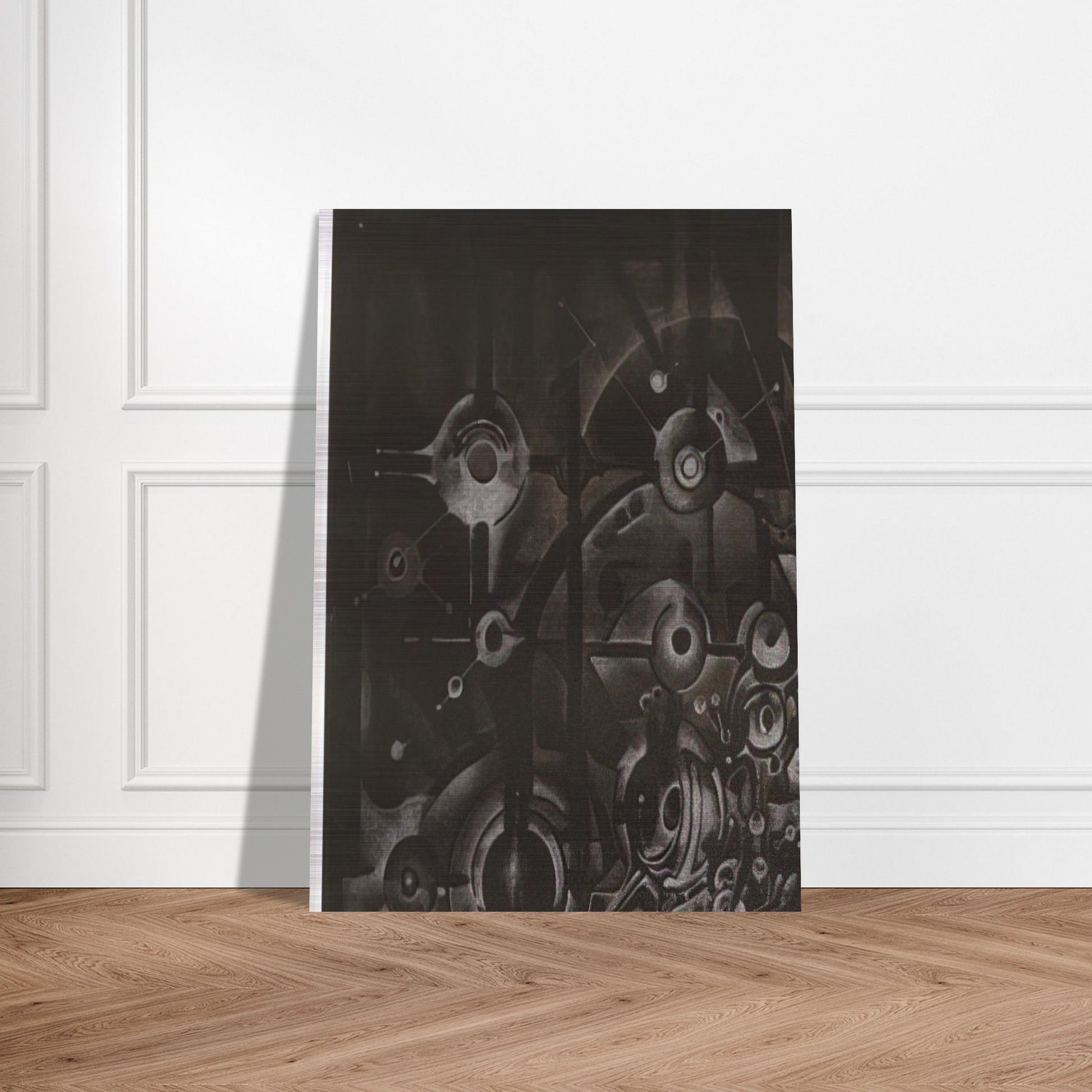 UNTITLED 1998 - Lee Bontecou Brushed Aluminum Print - 70x100 cm / 28x40 inches | Lee Bontecou Aluminum Print | Lee Bontecou Prints