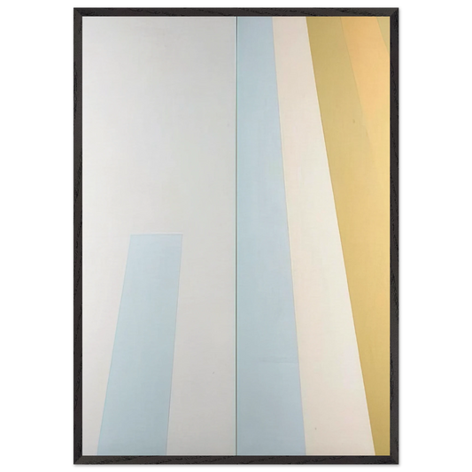 Diet - Minimalism - Mark Lancaster Framed Art Print – Black Wooden Frame - Default Title - -Framed Art Print