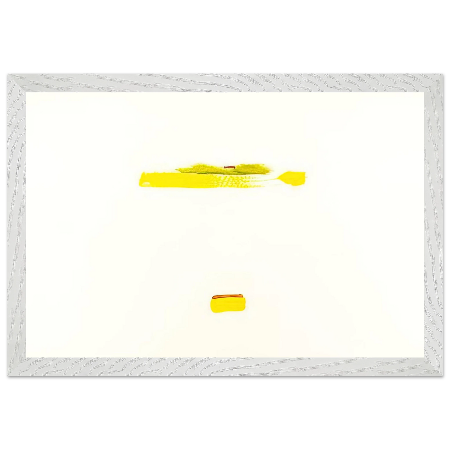 Helen Frankenthaler - New York III - 1972 Wall art - 70x100 cm / 28x40 inches - Premium Wooden Framed Poster With Fine Art Paper - Wood frame
