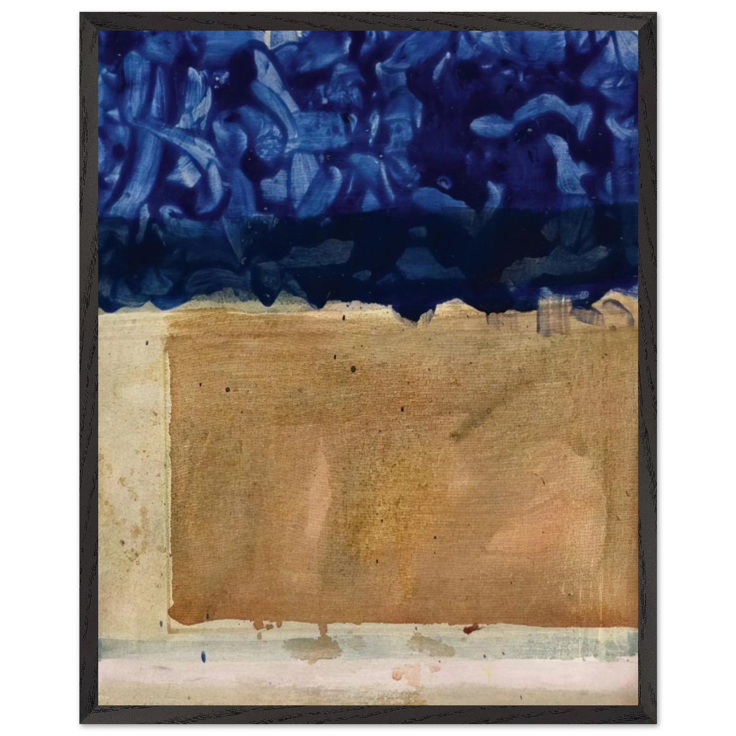 Helen Frankenthaler - Shoreline - 1952 Wall art - 30x45 cm / 12x18 inches - Fine Art Poster - -