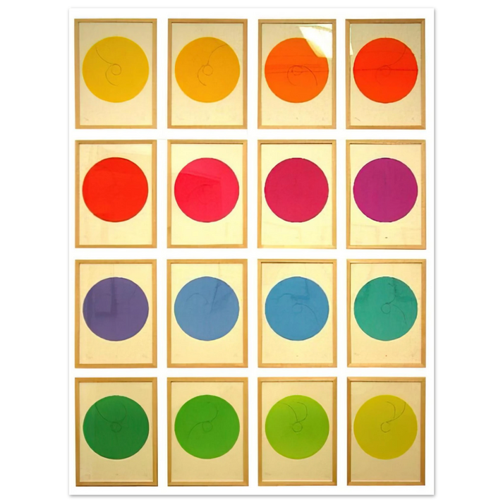 Max Bill - Constellations - 1974  75x100 cm / 30x40inches Fine Art Poster
