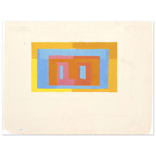 Josef Albers - VARIANT ADOBE Fine Art Poster - Default Title