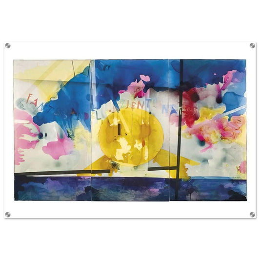 Fantasy of the Natural Patient - 1970 - Mario Schifano Acrylic Print - 70x100 cm / 28x40″ inches