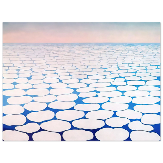 Georgia O'Keeffe - Sky above clouds III Fine Art Poster - 13x18 cm / 5x7 inches