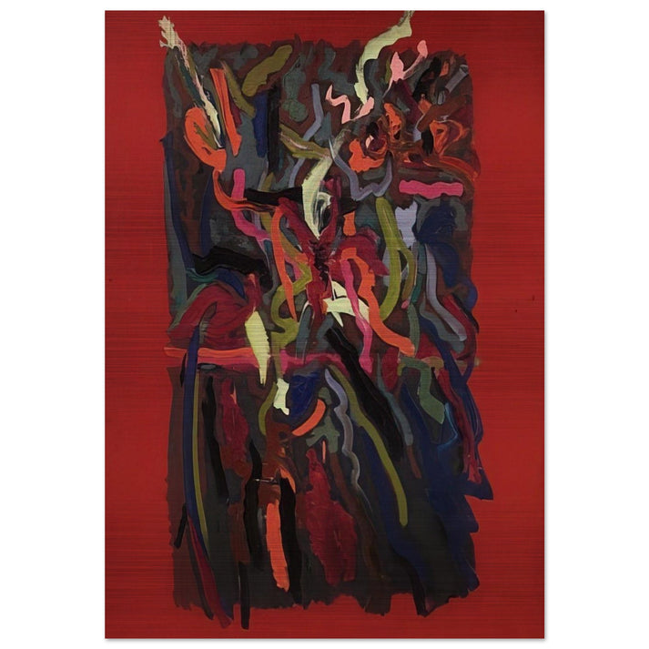 Untitled - 1963 - John Ferren Brushed Aluminum Print - 70x100 cm / 28x40 inches | John Ferren Aluminum Print | John Ferren Prints