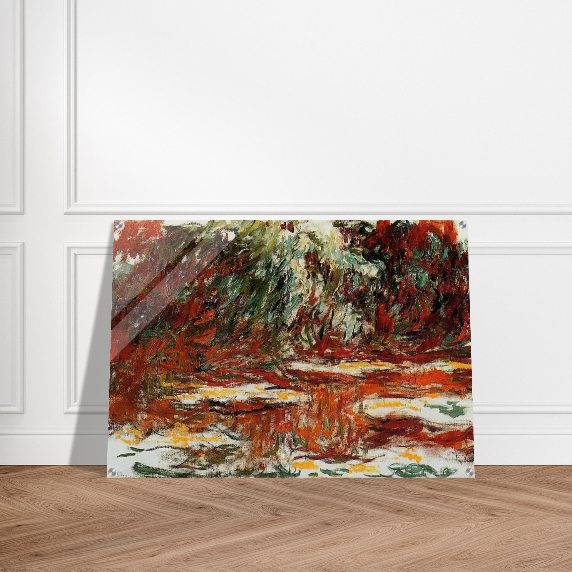 Water Lily Pond - claude monet Acrylic Print - 70x100 cm / 28x40″ inches | claude monet Wall Art | claude monet Prints