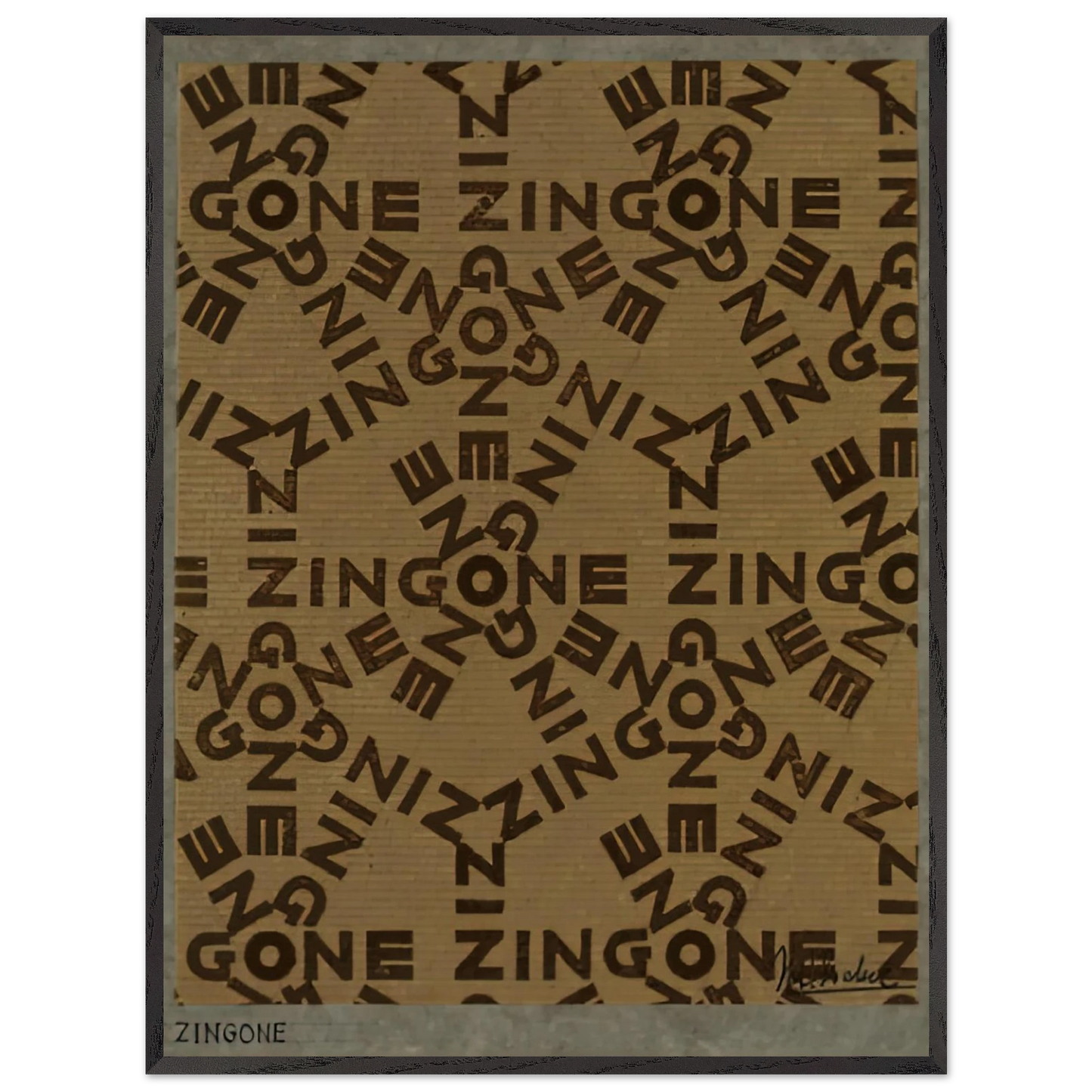 MC Escher - ESCHER (20) Wall Art - 21x29.7 cm / 8x12" - Premium Wooden Framed Poster With Fine Art Paper - Black frame