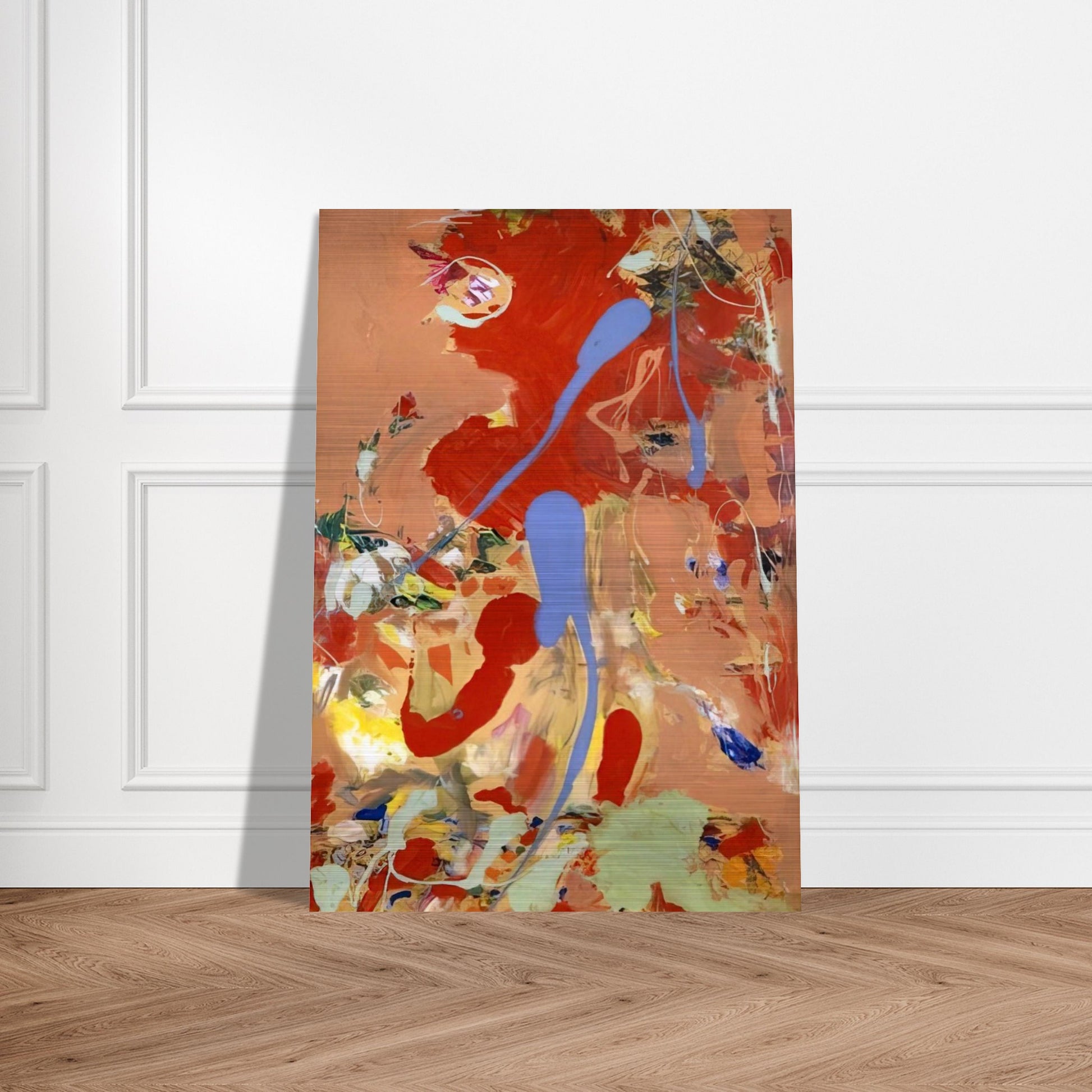 Aquatic Garden - Hans Hofmann Brushed Aluminum Print - 70x100 cm / 28x40 inches | Hans Hofmann Aluminum Print | Hans Hofmann Prints