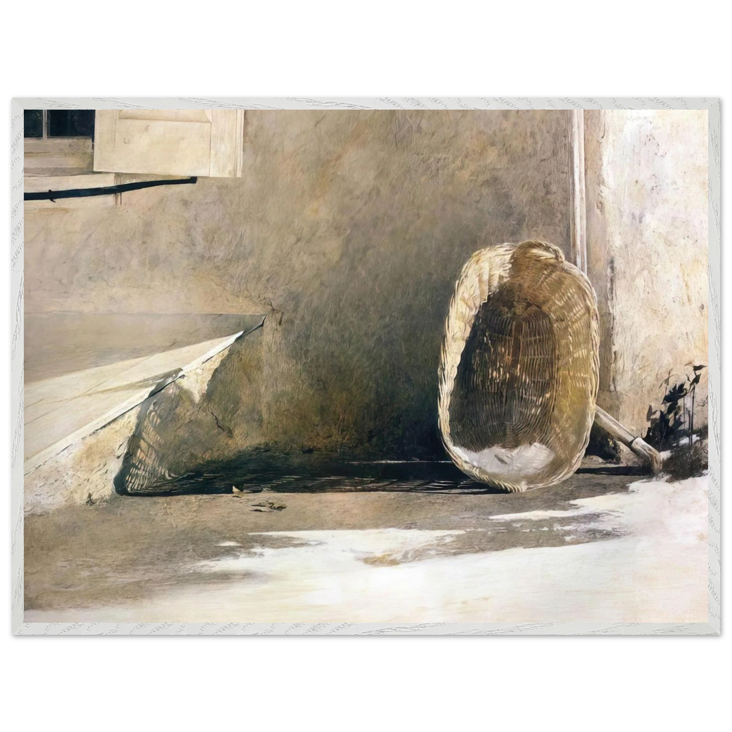 Andrew Wyeth - MONDAY MORNING Wall Art - 60x80 cm / 24x32 inches - Fine Art Poster - -