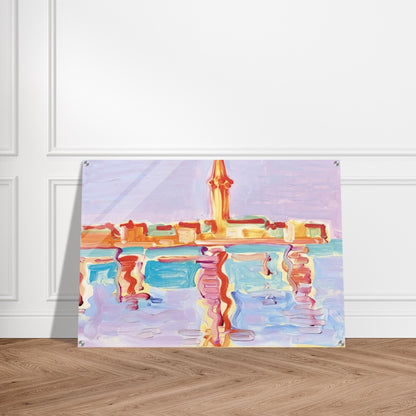 Untitled - 1955 - Charles Lapicque Acrylic Print - 70x100 cm / 28x40″ inches | Charles Lapicque Wall Art | Charles Lapicque Prints