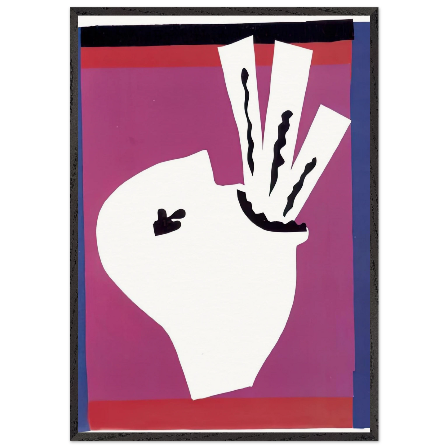 THE CIRCUS 1943 - Henri Matisse Framed Art Print – Black Wooden Frame - Default Title - -Framed Art Print