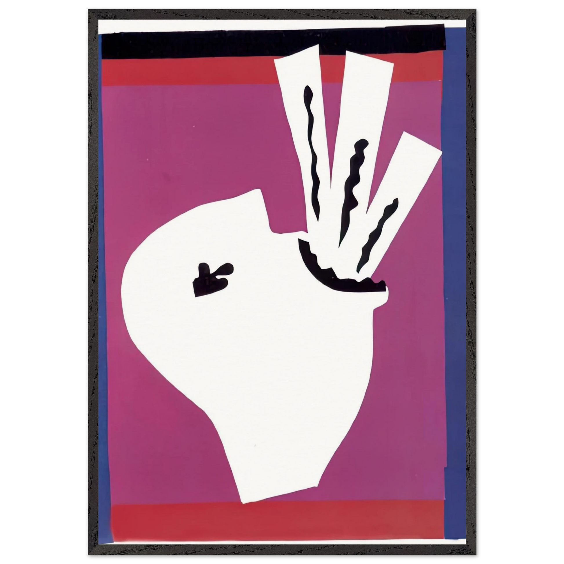 THE CIRCUS 1943 - Henri Matisse Framed Art Print – Black Wooden Frame - Default Title - -Framed Art Print