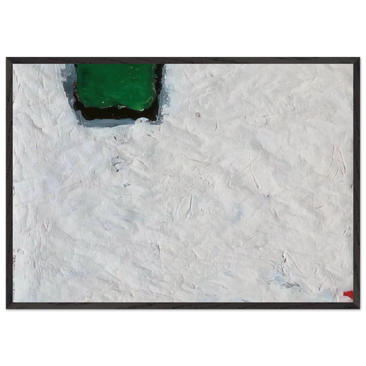 Untitled - 1959 N5 - Robert Ryman Framed Art Print – Black Wooden Frame - Default Title - -Framed Art Print