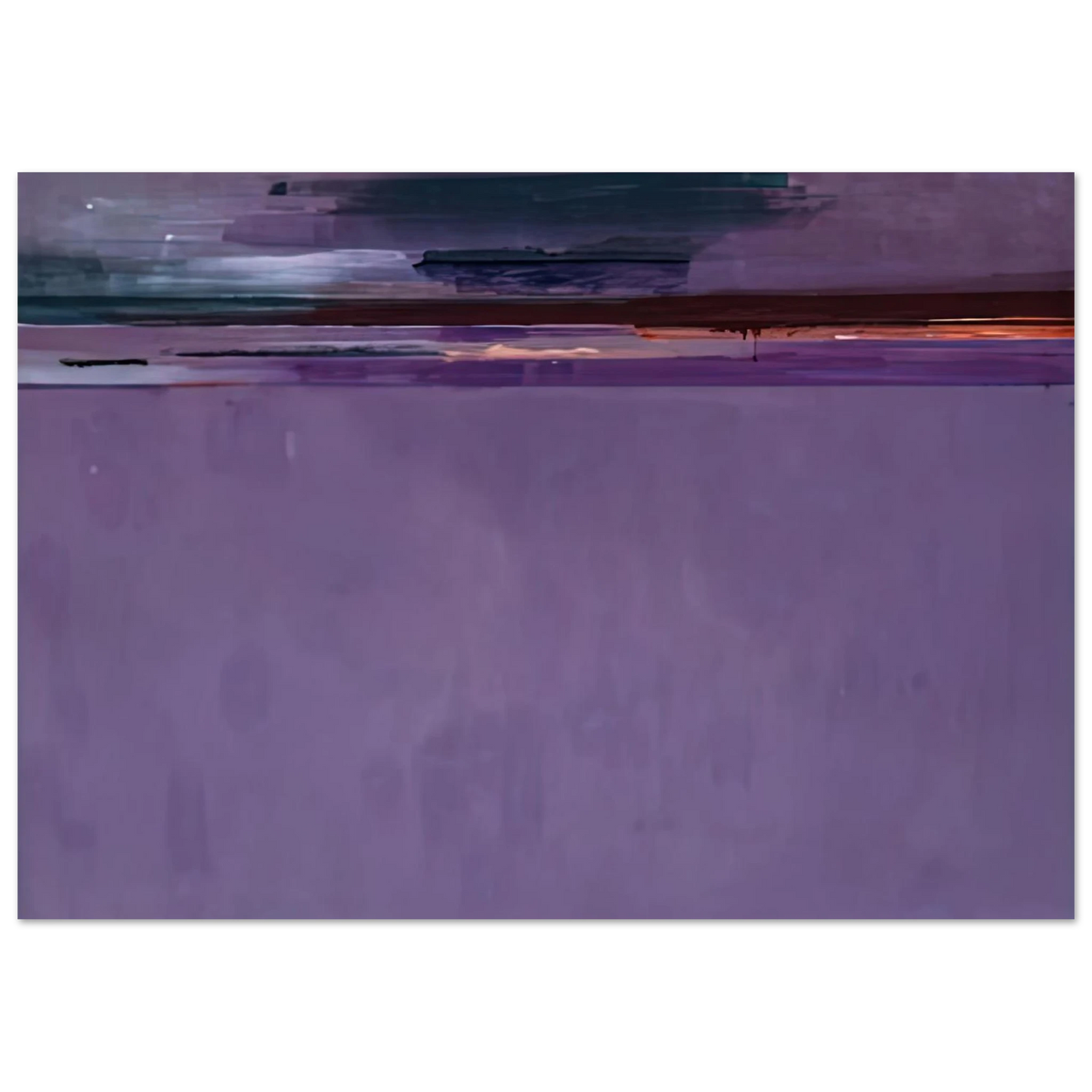 Helen Frankenthaler - The Other Side, 2002- Wall Art - 60x80 cm / 24x32 inches - Premium Wooden Framed Poster With Fine Art Paper - Black frame