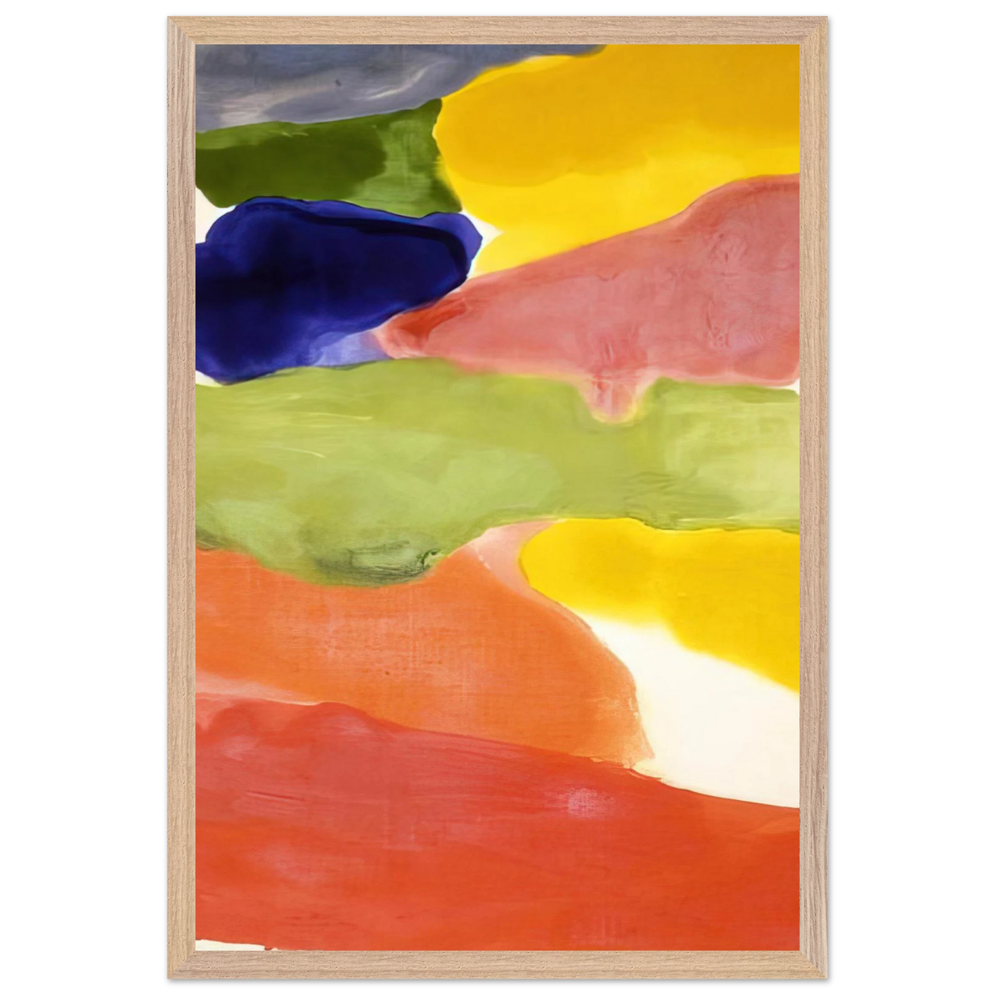 Helen Frankenthaler - Tutti-Fruitti - 1966 Wall art - 50x70 cm / 20x28 inches - Fine Art Poster - -