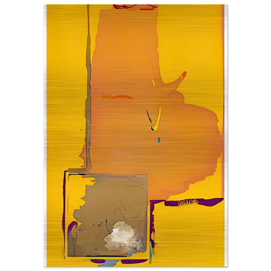 Mardi Gras, 1987- - Helen Frankenthaler Brushed Aluminum Print - 70x100 cm / 28x40 inches | Helen Frankenthaler Aluminum Print | Helen Frankenthaler Prints