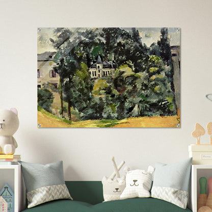 Castle of Marines - Paul Cézanne Acrylic Print - 70x100 cm / 28x40″ inches