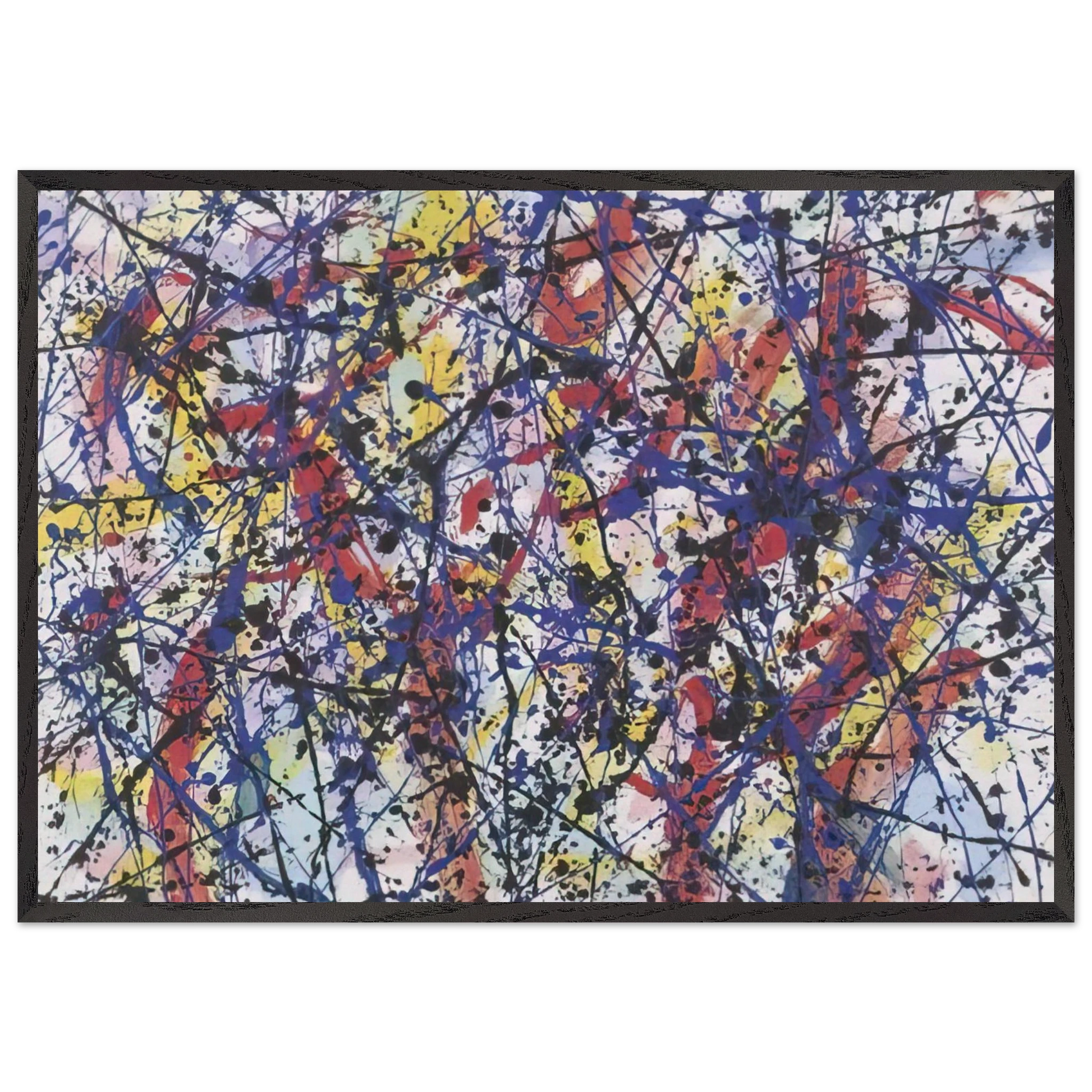 Brise d Automne - Marcel Barbeau Framed Art Print – Black Wooden Frame - Default Title - -Framed Art Print