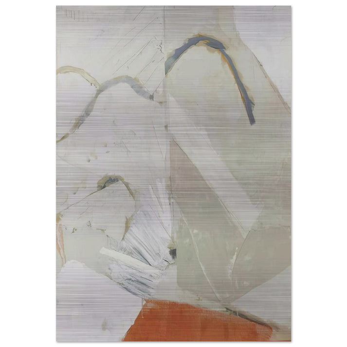 Untitled - 1960 - Kenzo Okada Brushed Aluminum Print - 70x100 cm / 28x40 inches | Kenzo Okada Aluminum Print | Kenzo Okada Prints