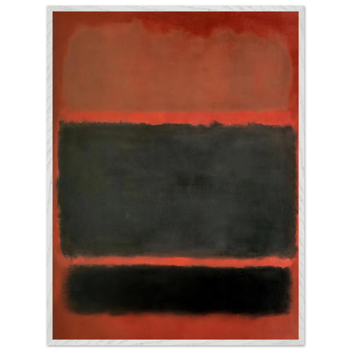 Mark Rothko - No.20 - 1957 Wall Art - 60x80 cm / 24x32 inches - Fine Art Poster - -
