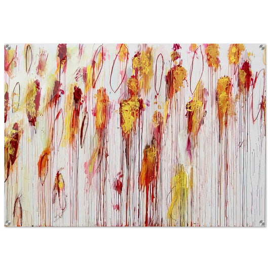 Lepanto, Part VIII - Cy Twombly Acrylic Print - 70x100 cm / 28x40″ inches