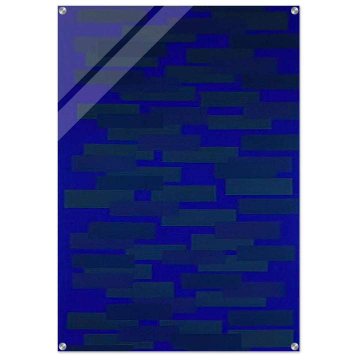 Number 15 - 1952 - Ad Reinhardt Acrylic Print - 70x100 cm / 28x40″ inches | Ad Reinhardt Wall Art | Ad Reinhardt Prints