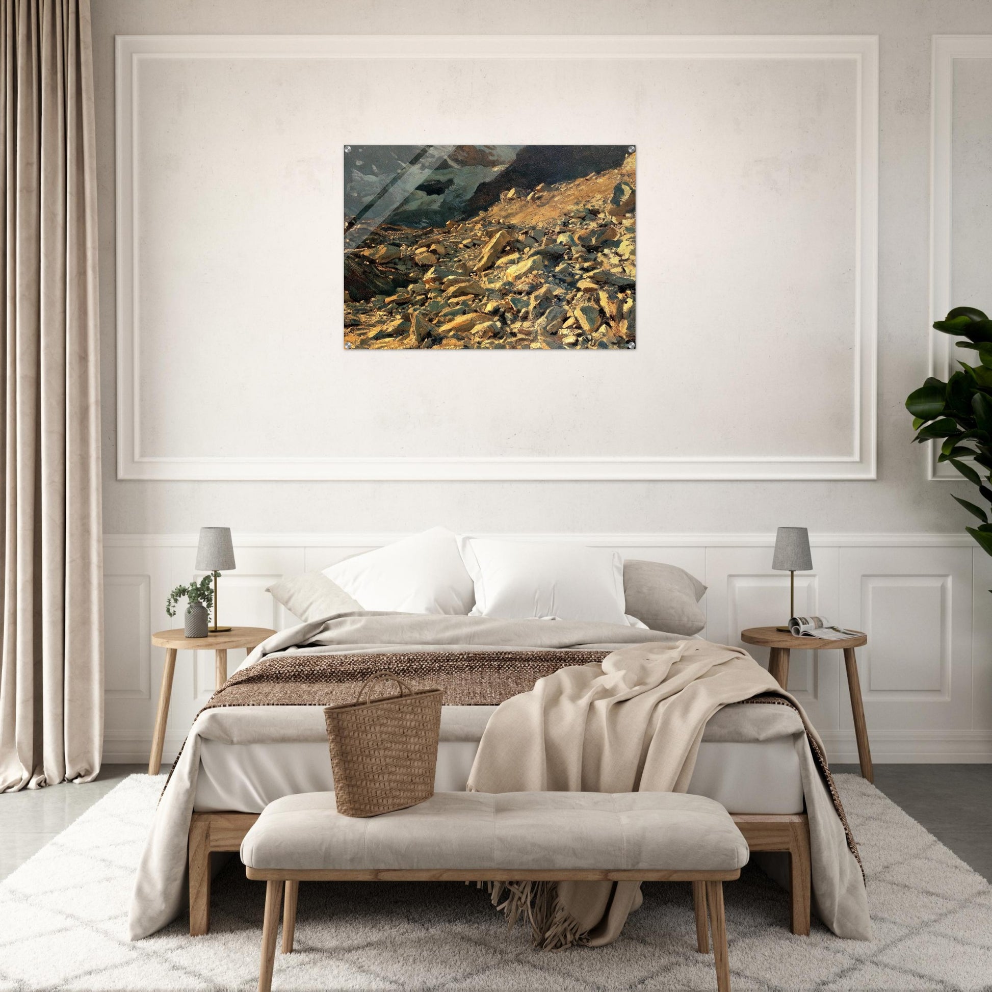 Moraine - John Singer Sargent Acrylic Print - 70x100 cm / 28x40″ inches