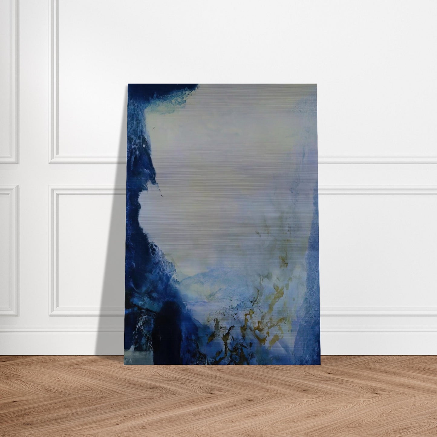 04 08 1993 1993 - Zao Wou-Ki Brushed Aluminum Print - 70x100 cm / 28x40 inches | Zao Wou-Ki Aluminum Print | Zao Wou-Ki Prints