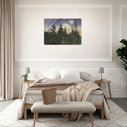 Wild grass - Arkhyp Kuindzhi Acrylic Print - 70x100 cm / 28x40″ inches | Arkhyp Kuindzhi Wall Art | Arkhyp Kuindzhi Prints