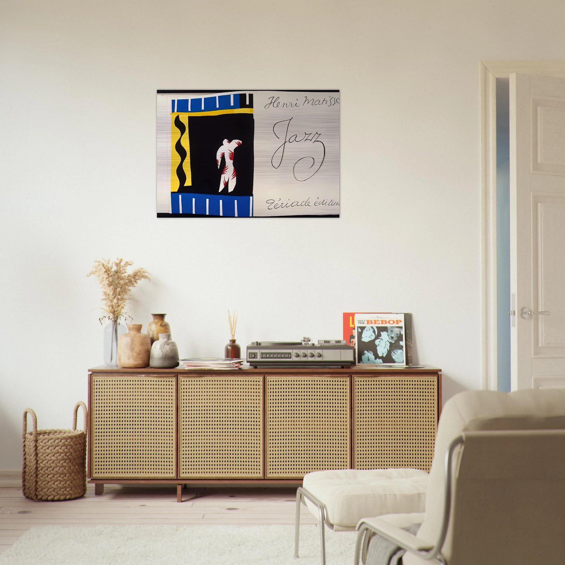 JAZZ BOOK 1947 - Henri Matisse Brushed Aluminum Print - 70x100 cm / 28x40 inches | Henri Matisse Aluminum Print | Henri Matisse Prints