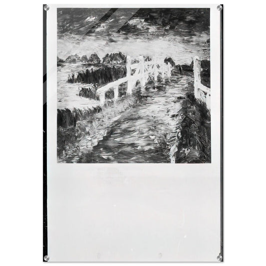 Maruchbrucke - Emil Nolde Acrylic Print - 70x100 cm / 28x40″ inches