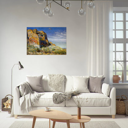 Harney Desert 02 - Childe Hassam Brushed Aluminum Print - 70x100 cm / 28x40 inches | Childe Hassam Aluminum Print | Childe Hassam Prints