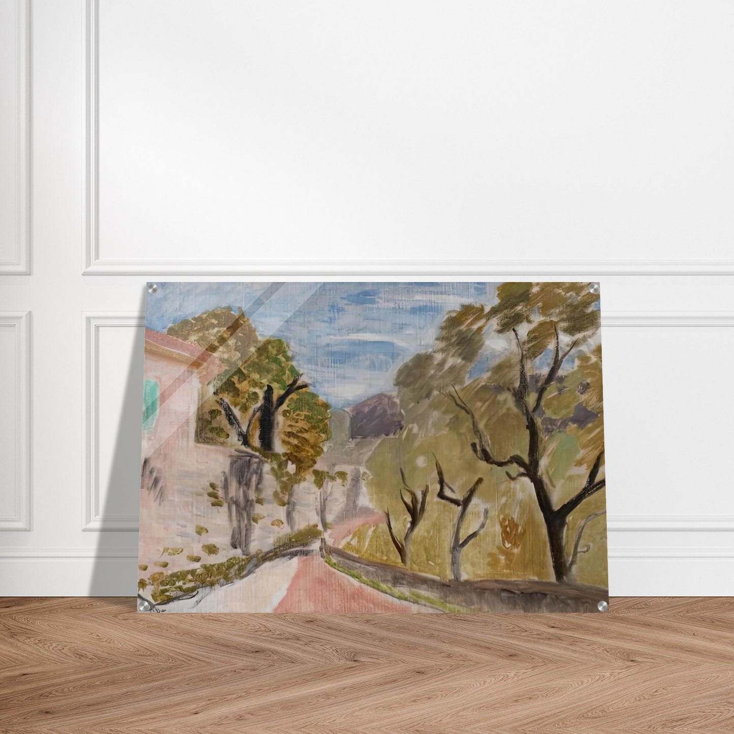 PAYSAGE OU RUE DANS LE MIDI 1918 - Henri Matisse Acrylic Print - 70x100 cm / 28x40″ inches | Henri Matisse Wall Art | Henri Matisse Prints