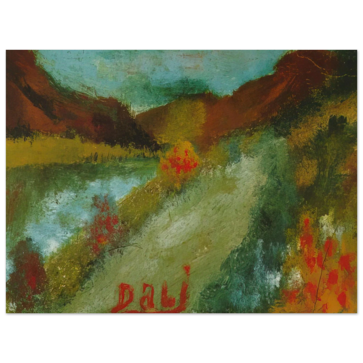 Salvador Dali - LANDSCAPE 2  75x100 cm / 30x40inches Fine Art Poster