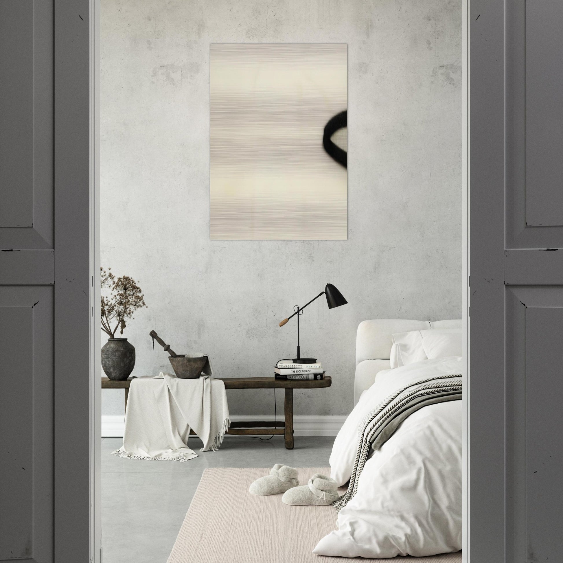 64-1-3 - 1964 - Martin Barre Brushed Aluminum Print - 70x100 cm / 28x40 inches | Martin Barre Aluminum Print | Martin Barre Prints