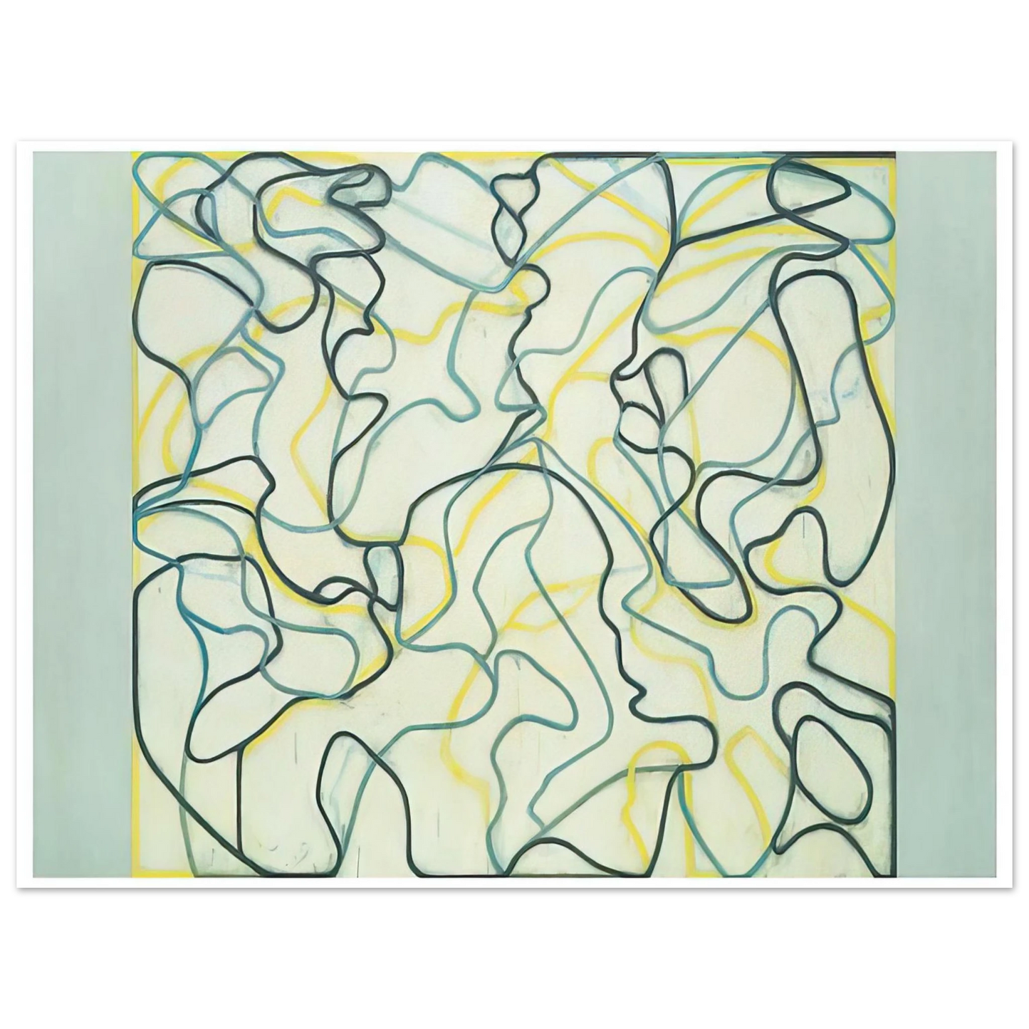 Brice Marden - Second Letter Zen Spring - 2009 Fine Art Poster - Default Title
