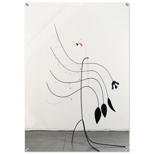 FOUR LEAVES AND THREE PETALS 1939 - Alexander Calder Acrylic Print - 70x100 cm / 28x40″ inches | Alexander Calder Wall Art | Alexander Calder Prints