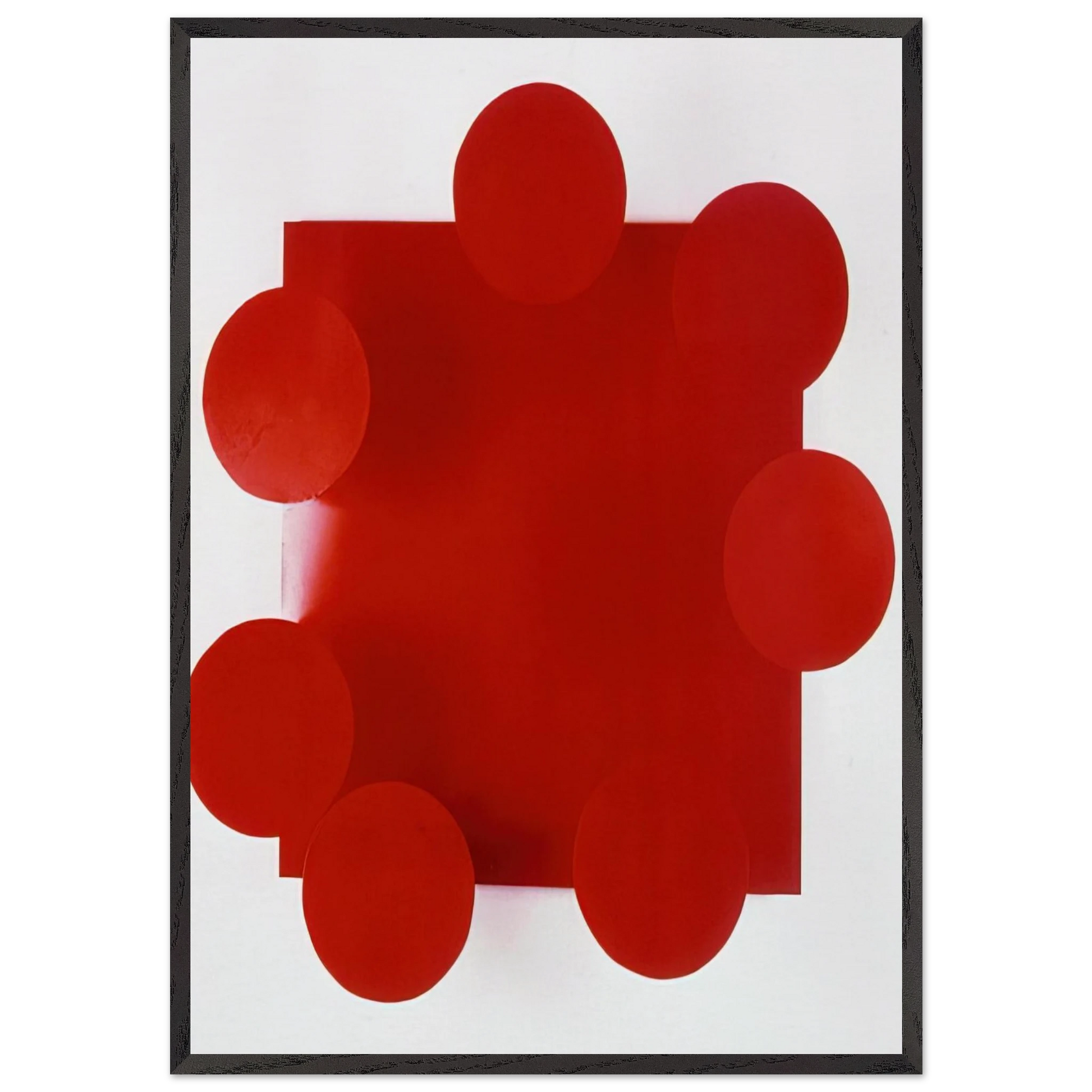 Amazonino 1 - 1989 - Lygia Pape Framed Art Print – Black Wooden Frame - Default Title - -Framed Art Print