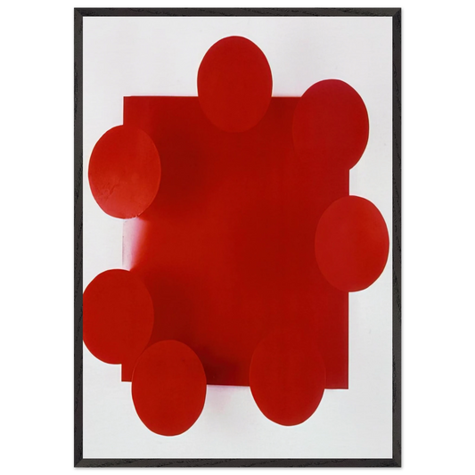 Amazonino 1 - 1989 - Lygia Pape Framed Art Print – Black Wooden Frame - Default Title - -Framed Art Print