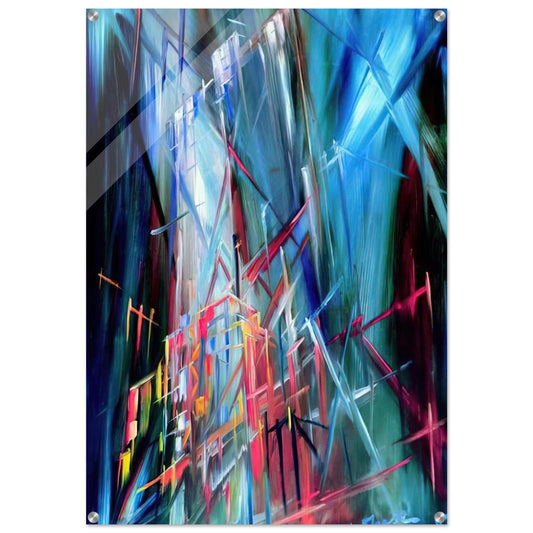 Fantasy - Konrad Zuse Acrylic Print - 70x100 cm / 28x40″ inches | Konrad Zuse Wall Art | Konrad Zuse Prints