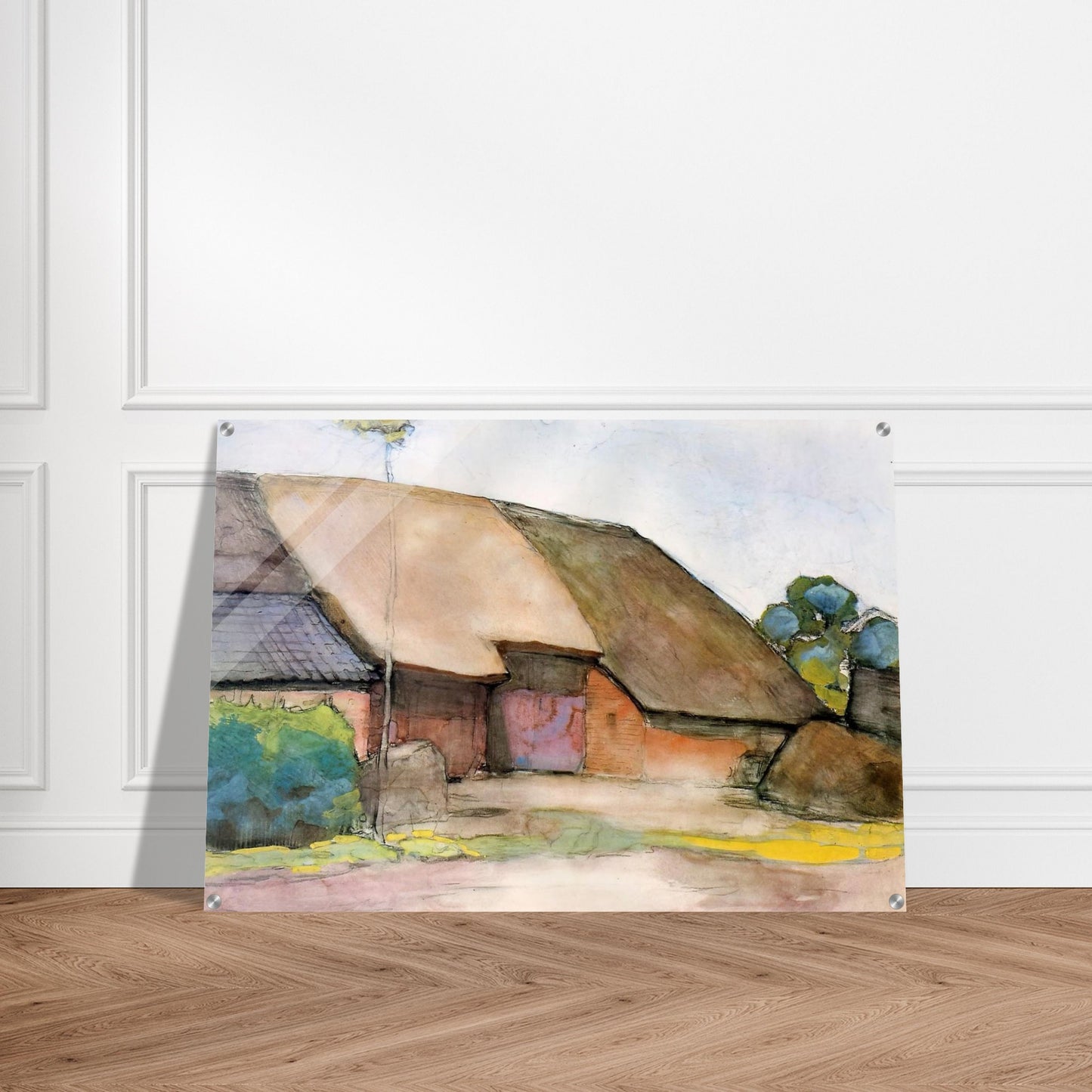 Farm Sun - Piet Mondrian Acrylic Print - 70x100 cm / 28x40″ inches