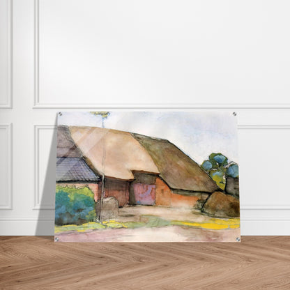 Farm Sun - Piet Mondrian Acrylic Print - 70x100 cm / 28x40″ inches