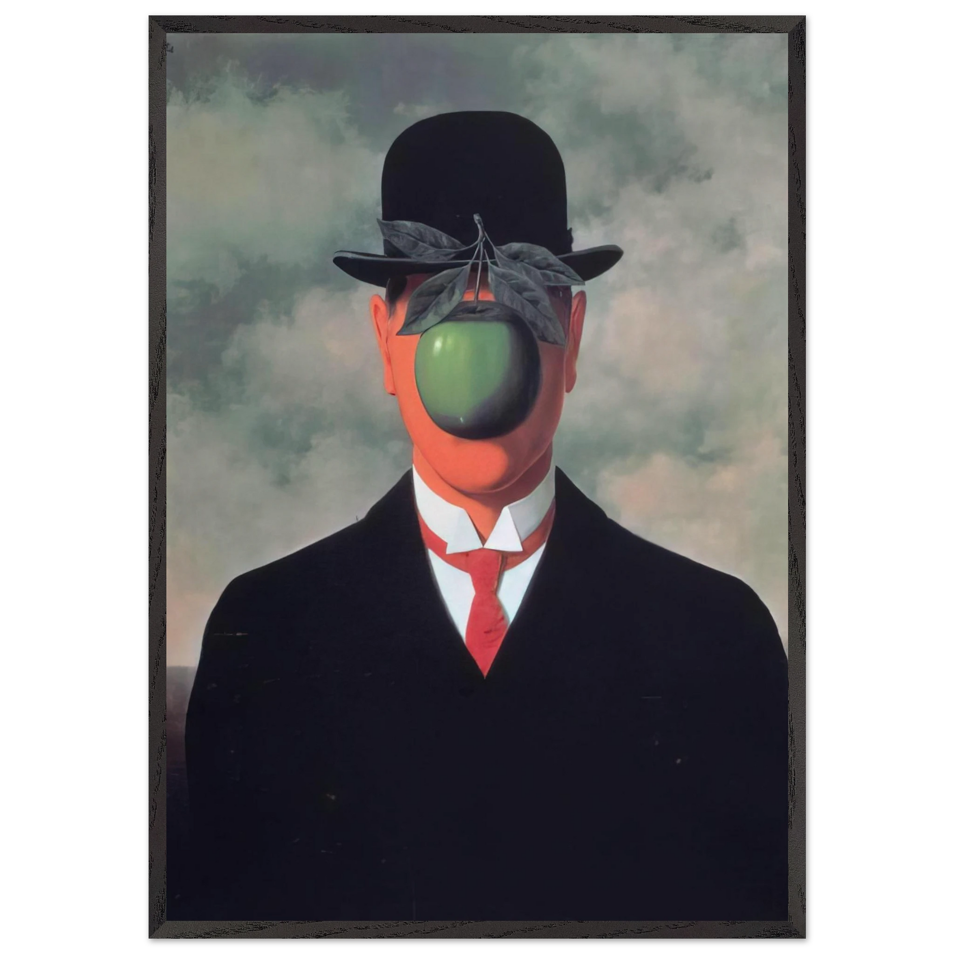 THE GREAT WAR 1964 - Rene Magritte Framed Art Print – Black Wooden Frame - Default Title - -Framed Art Print