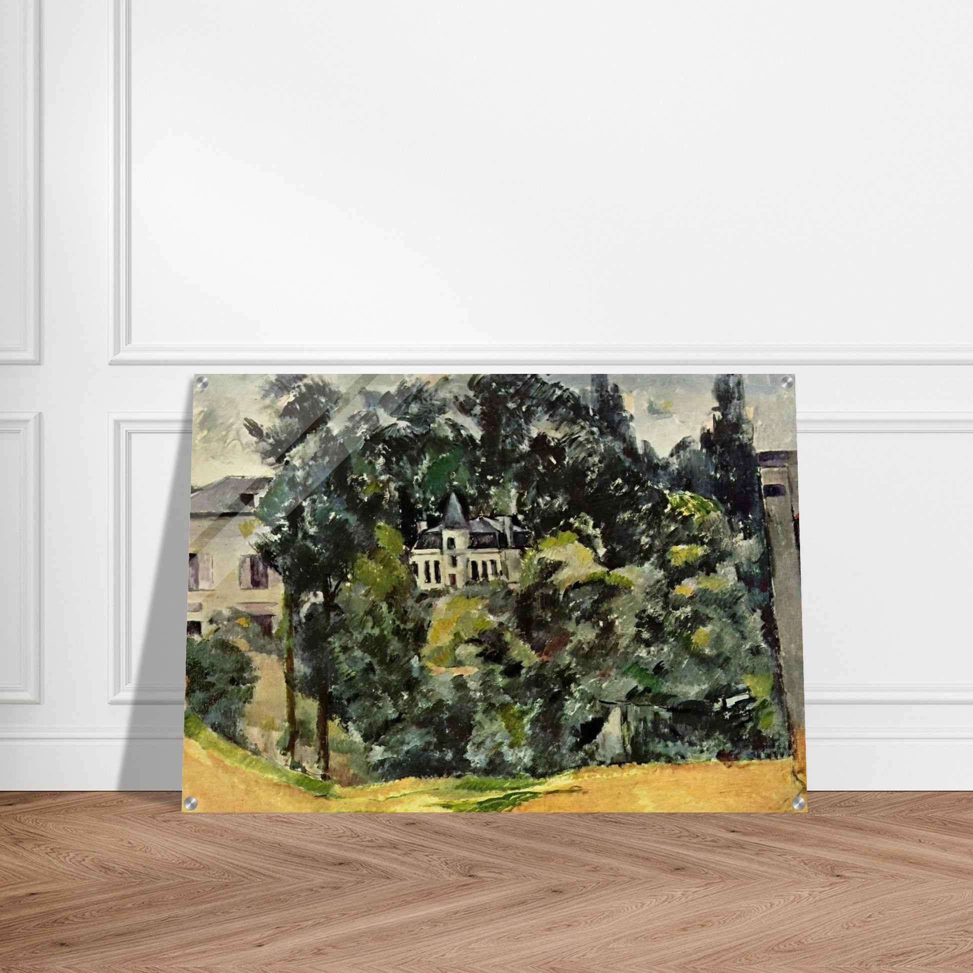 Castle of Marines - Paul Cézanne Acrylic Print - 70x100 cm / 28x40″ inches