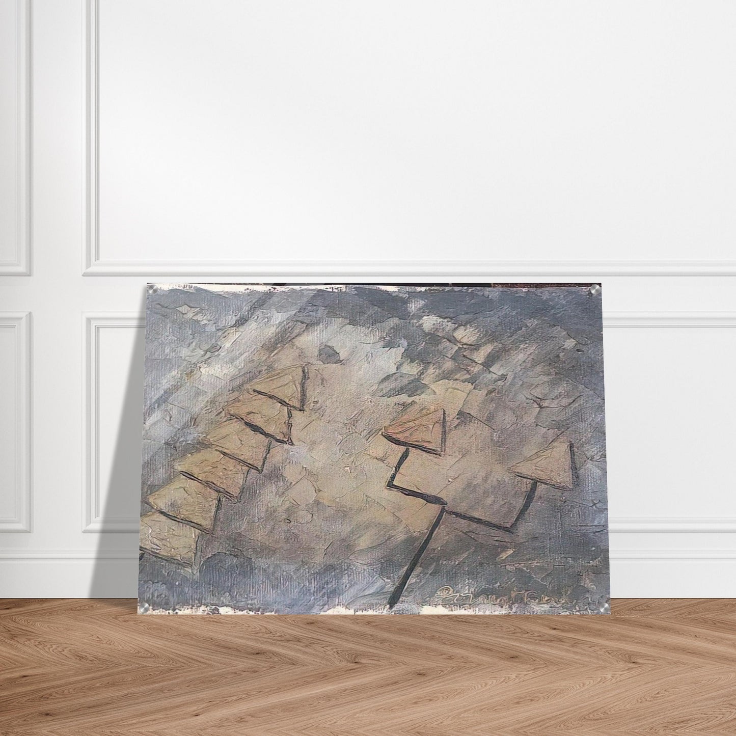 Untitled, No. 21 - 1947 - Forrest Bess Acrylic Print - 70x100 cm / 28x40″ inches | Forrest Bess Wall Art | Forrest Bess Prints