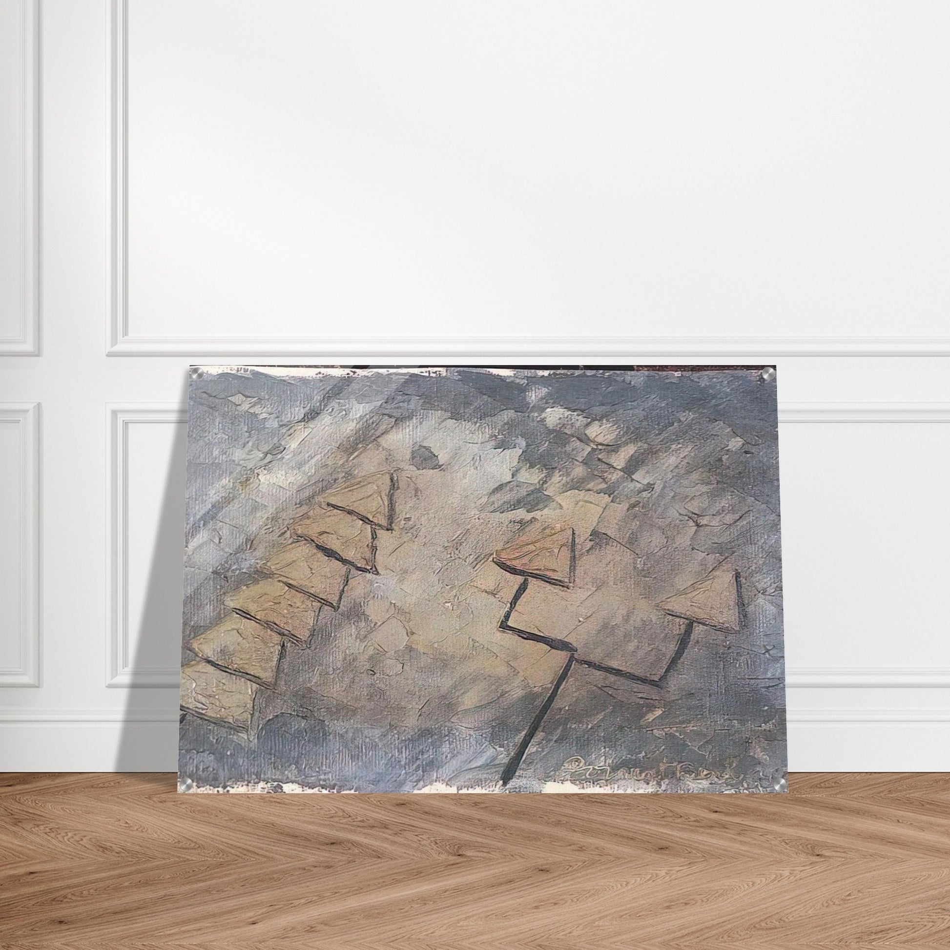 Untitled, No. 21 - 1947 - Forrest Bess Acrylic Print - 70x100 cm / 28x40″ inches | Forrest Bess Wall Art | Forrest Bess Prints