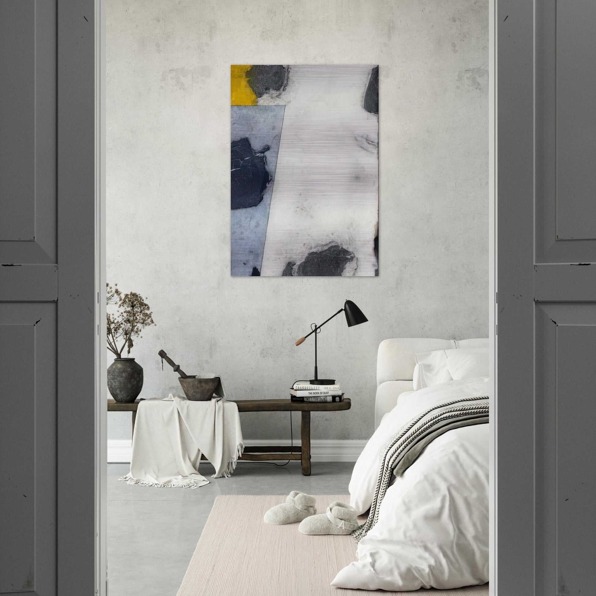 #10 - 2011 - Brice Marden Brushed Aluminum Print - 70x100 cm / 28x40 inches | Brice Marden Aluminum Print | Brice Marden Prints