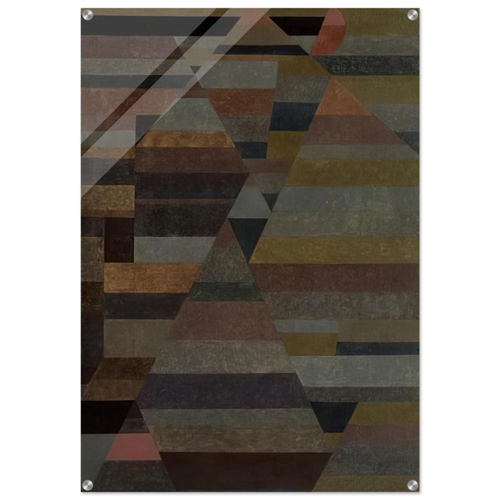 NECROPOLIS 1929 - Paul Klee Acrylic Print - 70x100 cm / 28x40″ inches