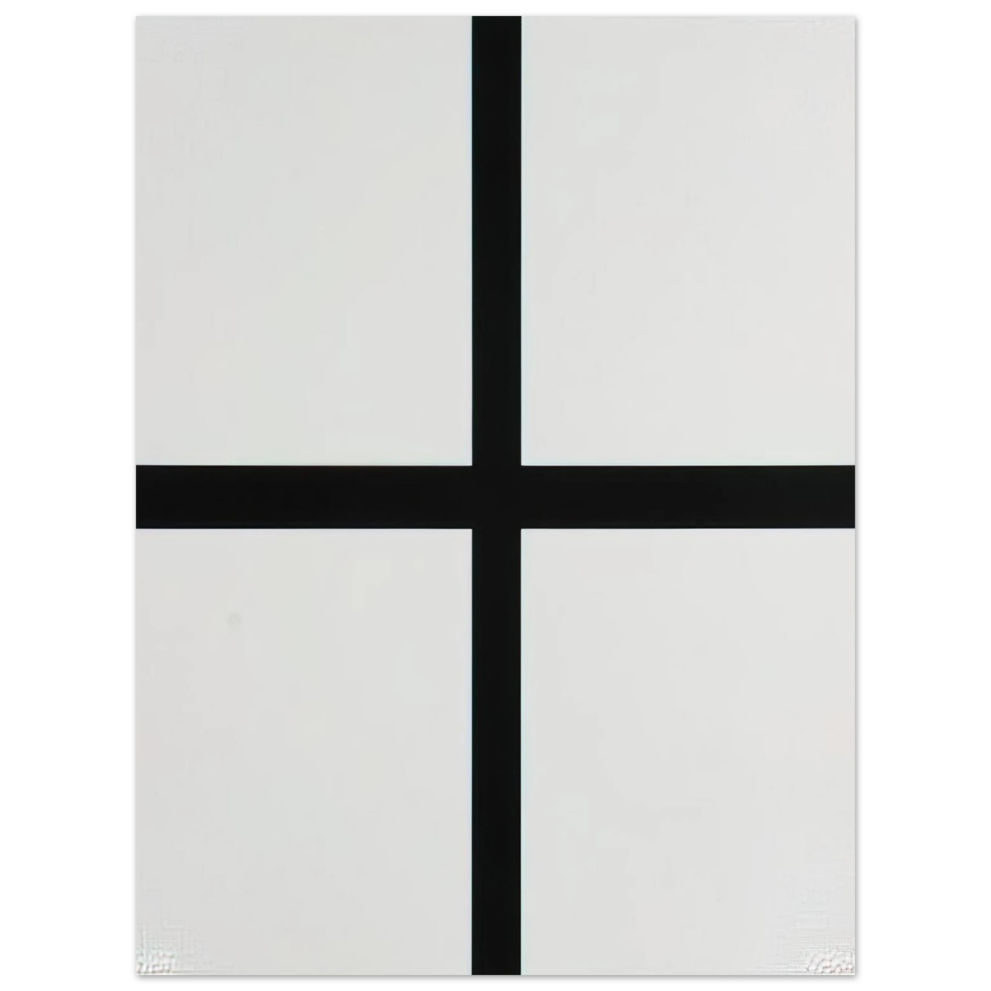 Francois Morellet - Trames 0°-90°---40 mm au trait et pleines - 1972 Fine Art Poster - Default Title