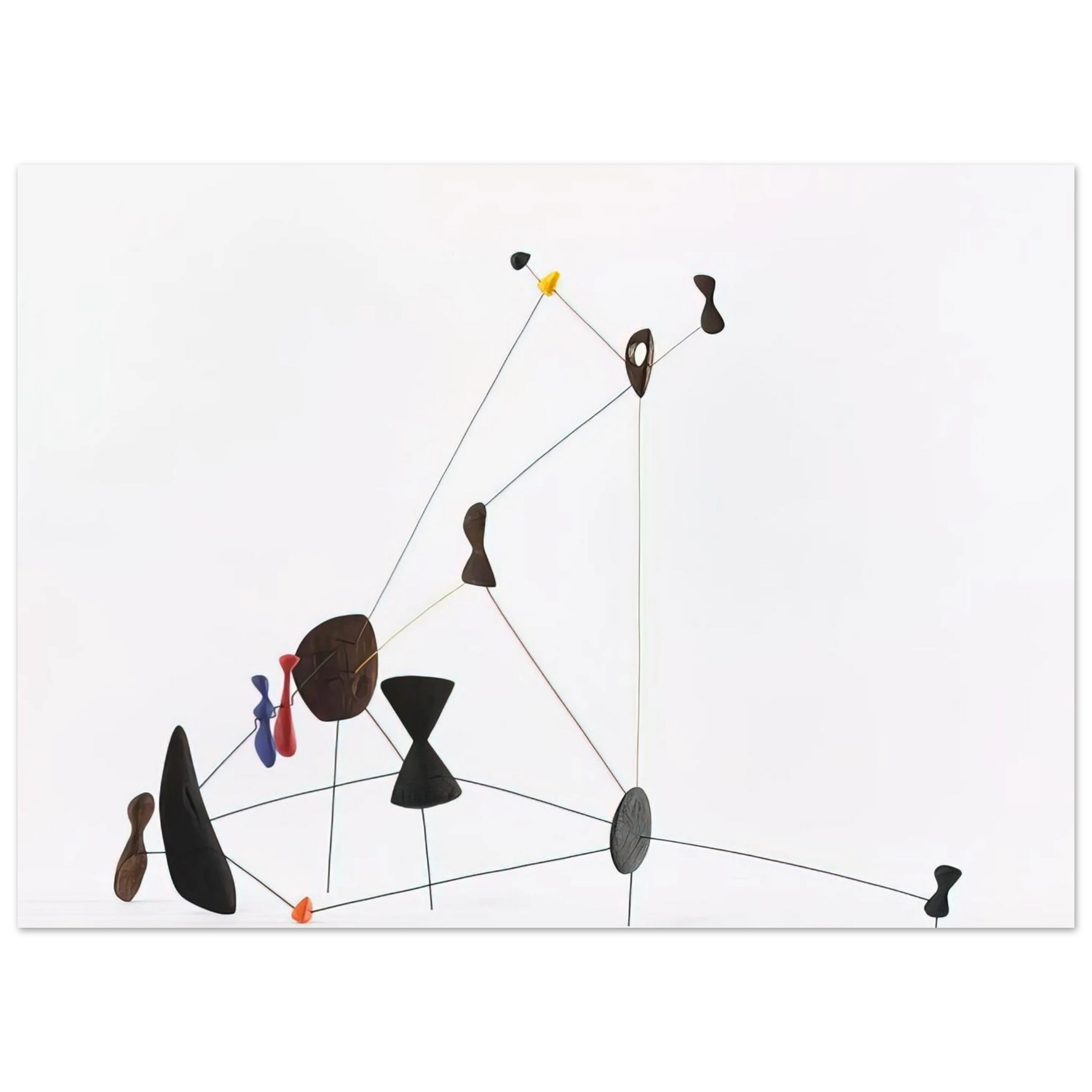 Alexander Calder - CONSTELLATION 1943 Fine Art Poster - 75x100 cm / 30x40 inches
